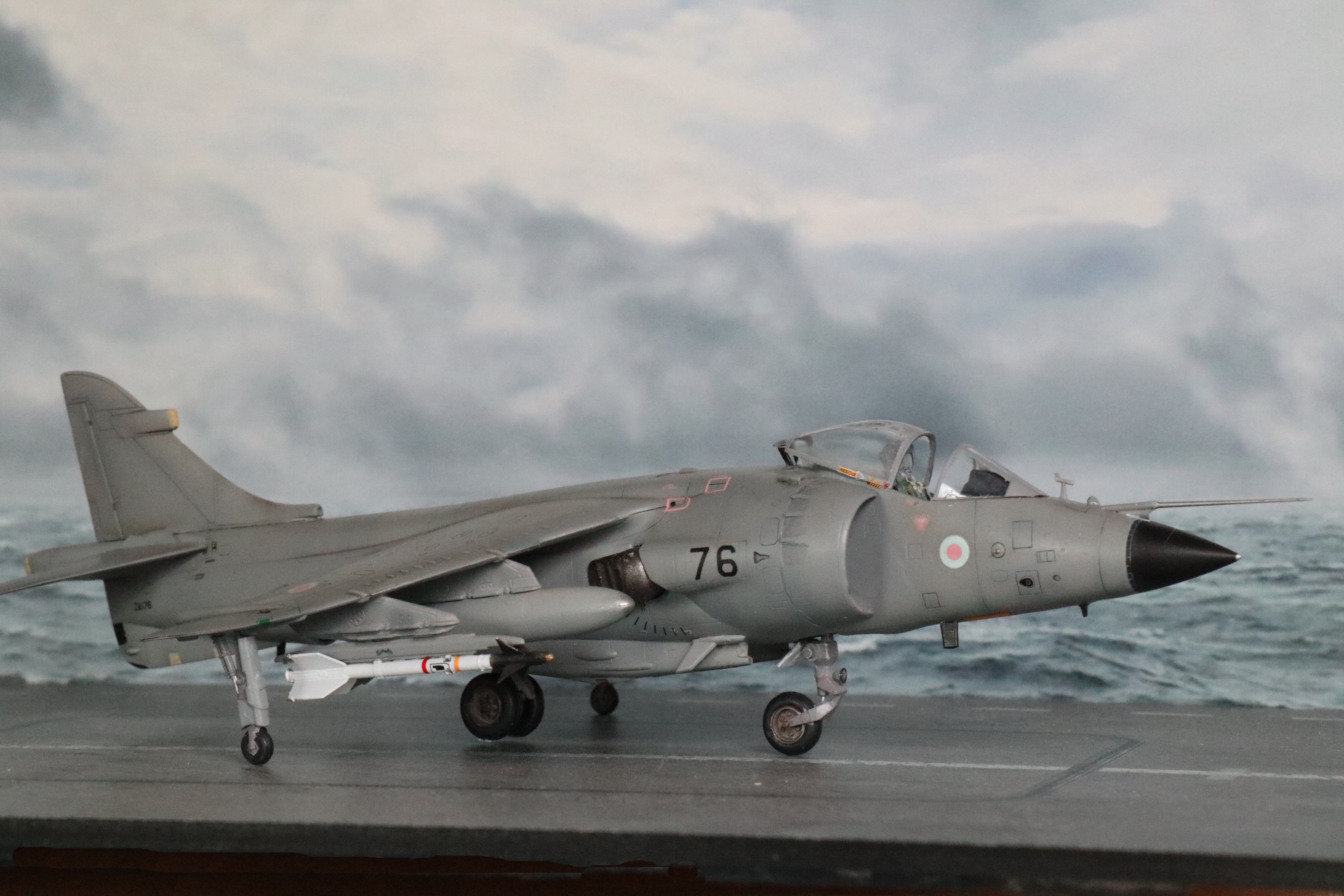 Italeri Sea Harrier, 800NAS HMS Hermes
